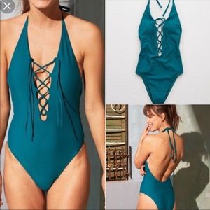 Lace up aerie bikini!!